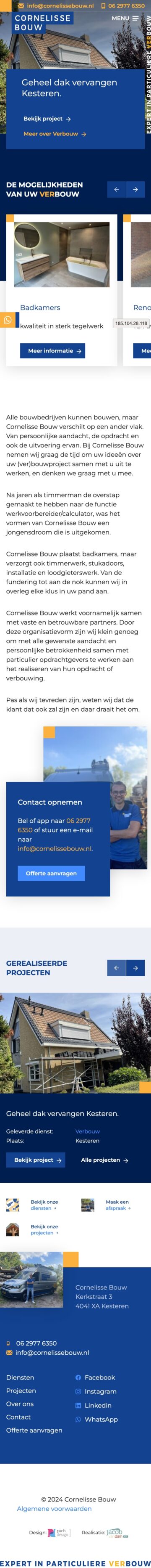 cornelissebouw.nl-mobiel